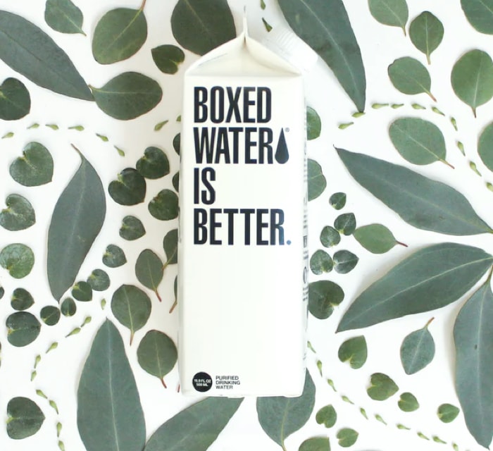 cover for BOXED WATER